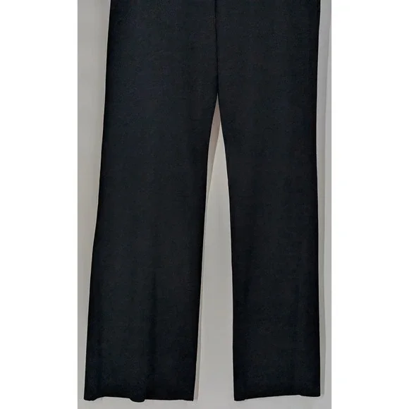 Exclusively Misook Black Pull-On Pants Size‎ M Women's Wide Leg Dressy Long - Picture 6 of 9